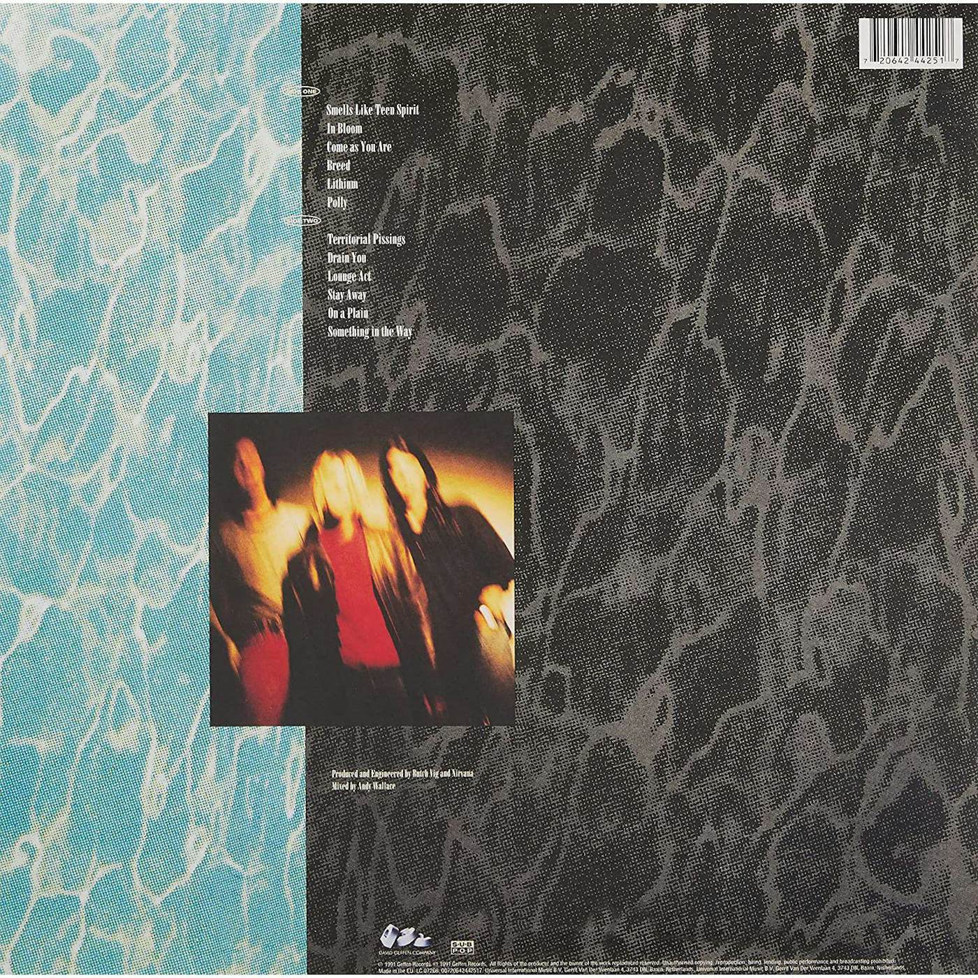 Nirvana: Nevermind: 180g Black Vinyl - Steadfast Records
