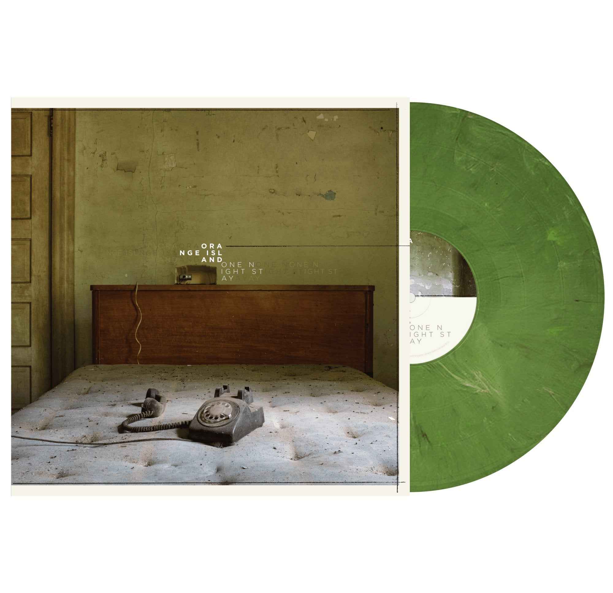 Orange Island: One Night Stay: Green Marble LP