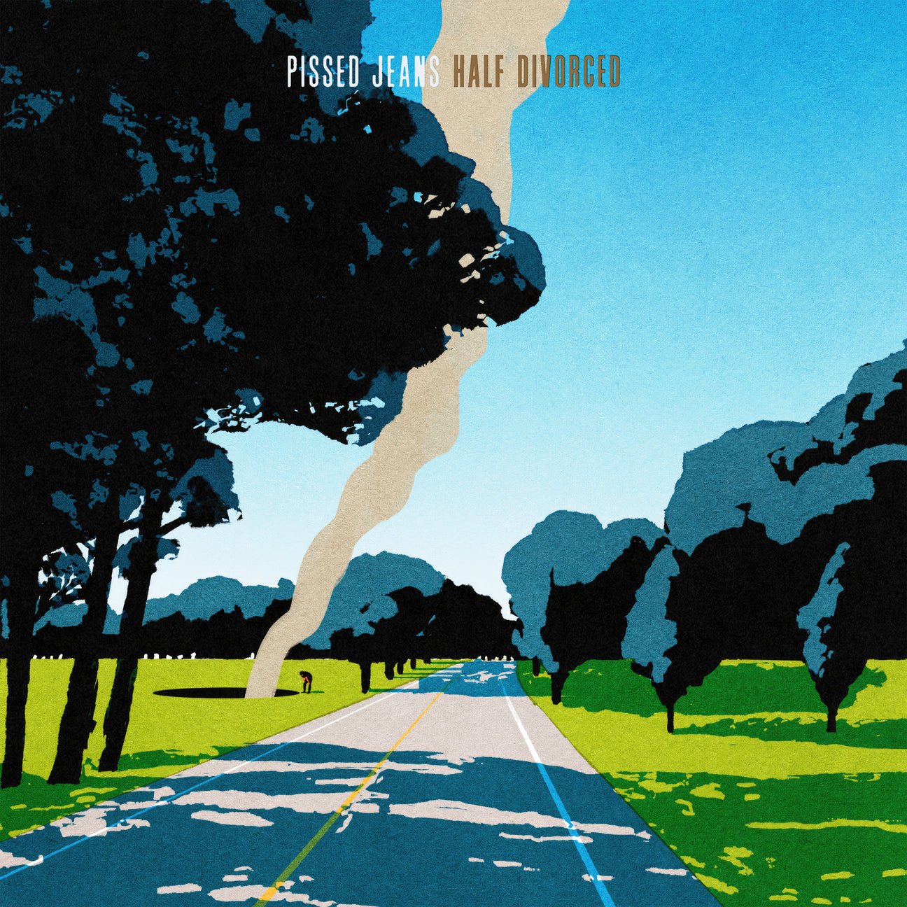 Pissed Jeans: Half Divorced: Loser Edition 1st Pressing Spotify Green Vinyl - Steadfast Records