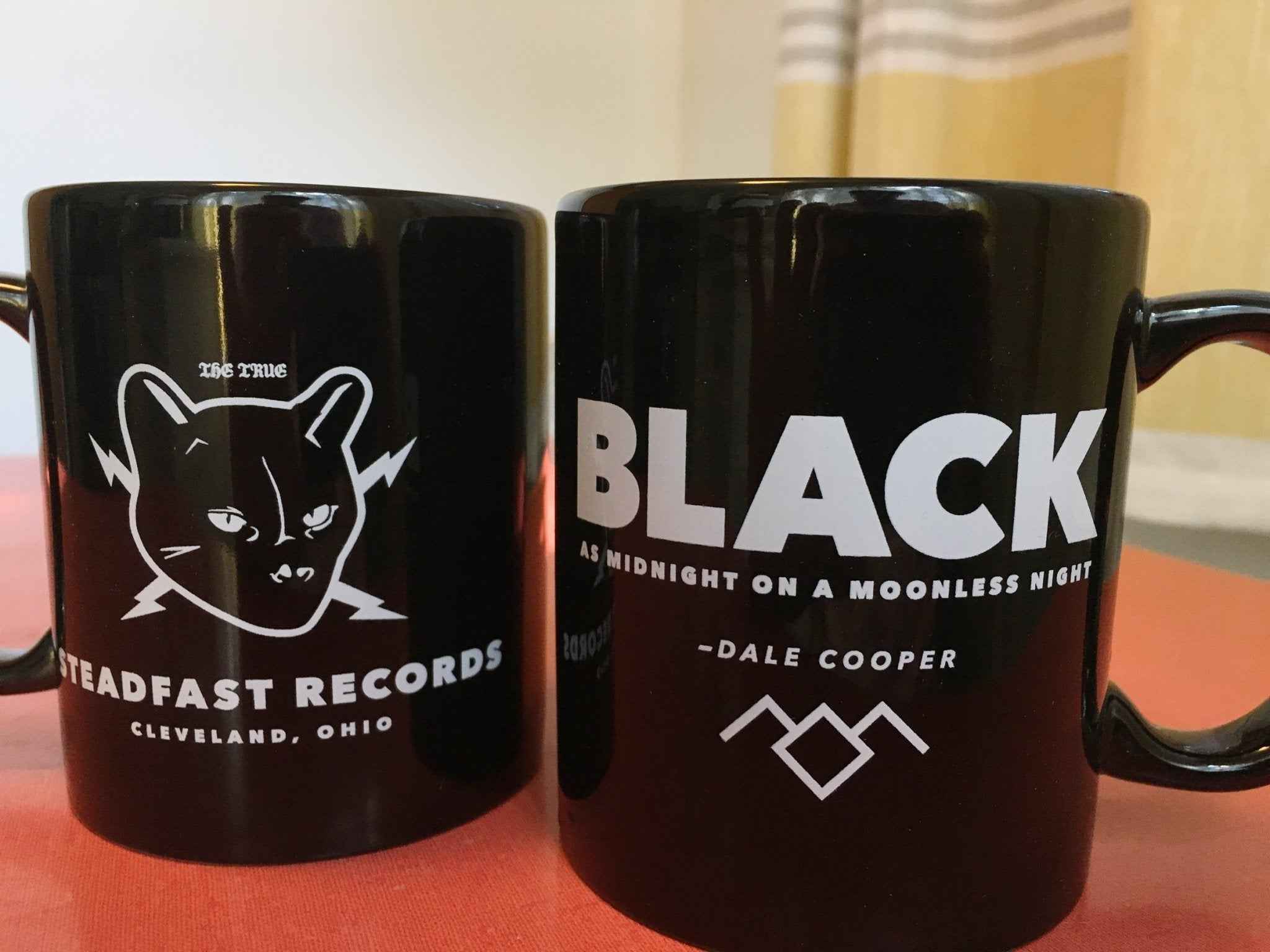 Pretty Black Mug