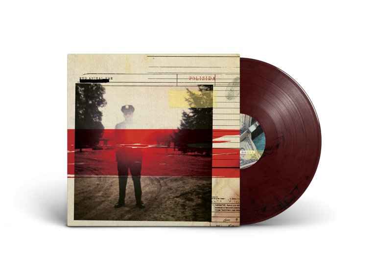Red Animal War: Polizida: Vinyl LP (Import) Red w Black Marble
