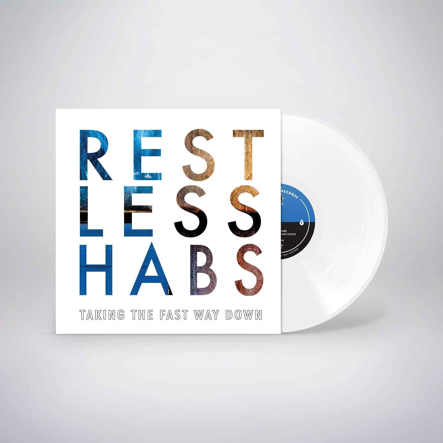 Restless Habs: Taking the Fast Way Down: Vinyl Opaque White