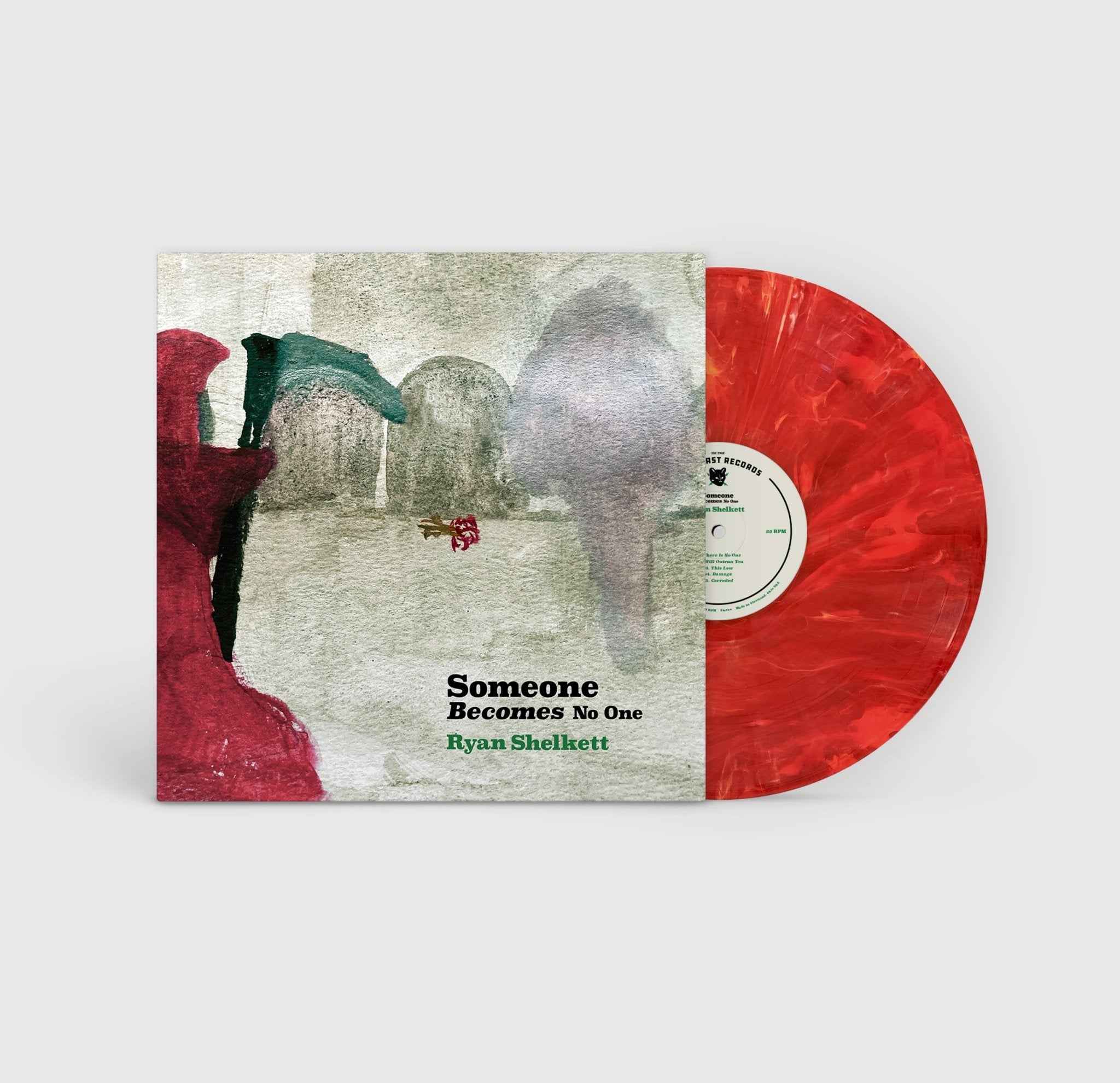 Ryan Shelkett: Someone Becomes No One: Vinyl Hellfire Red