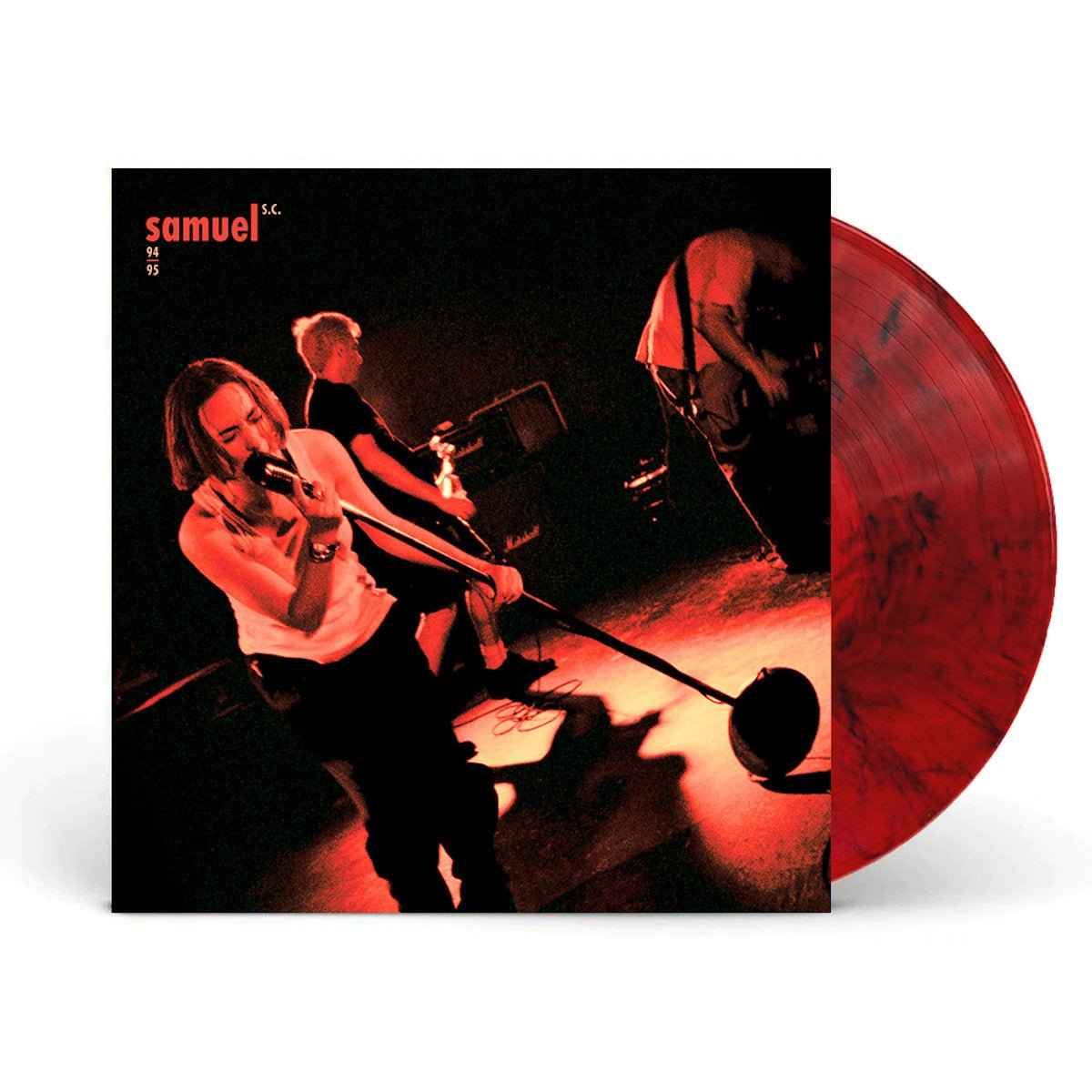 Samuel S.C: 94-95: Black & Red Swirl Vinyl