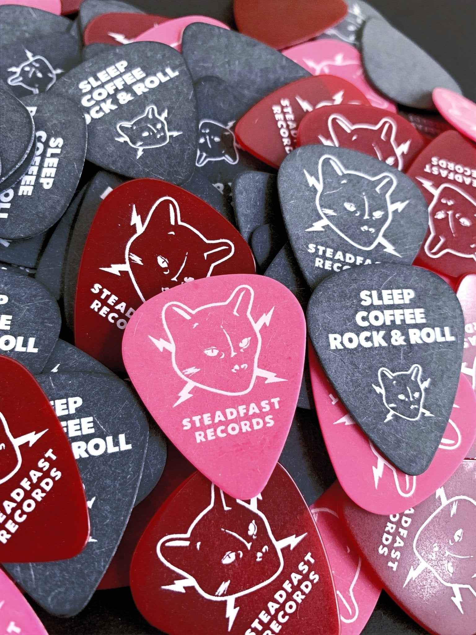 Steadfast Records Guitar Picks 4 pack
