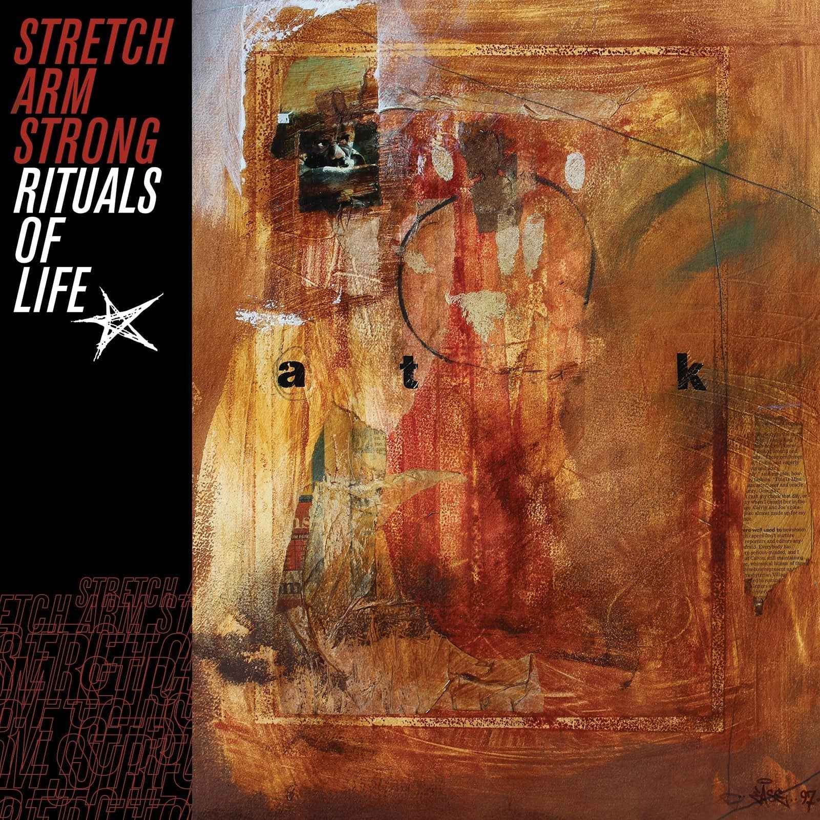 Stretch Armstrong: Rituals of Life: Half Red/Half Black/ w/Splatter LP