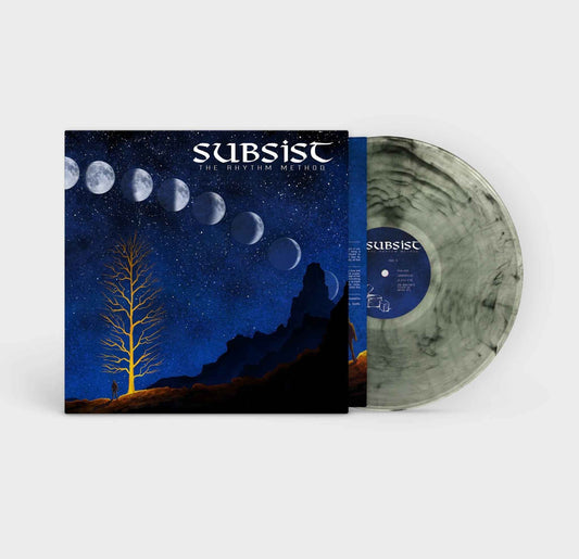 Subsist: The Rhythm Method: Vinyl Clear w Black Smoke