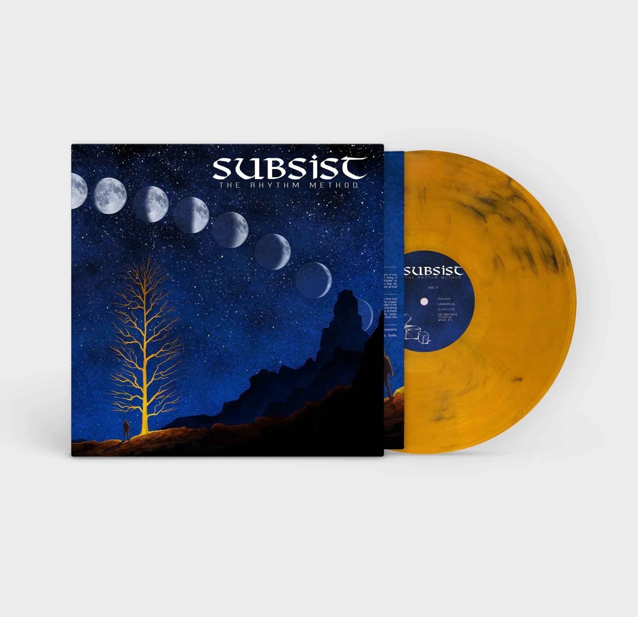 Subsist: The Rhythm Method: Vinyl Orange w Black Smoke