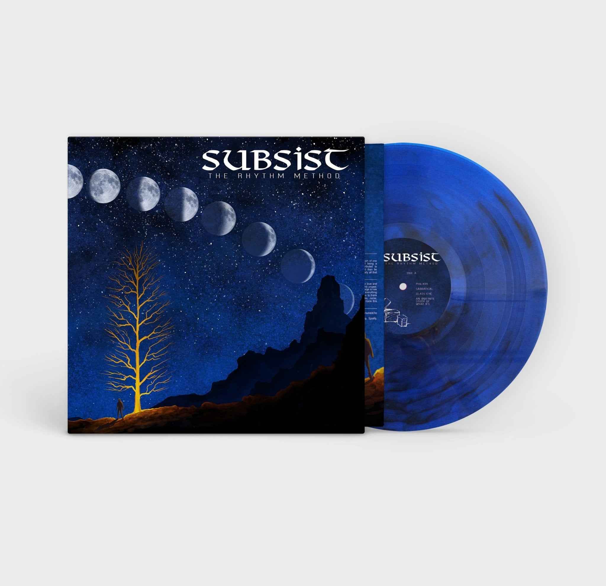 Subsist: The Rhythm Method: Vinyl Blue w Black Smoke