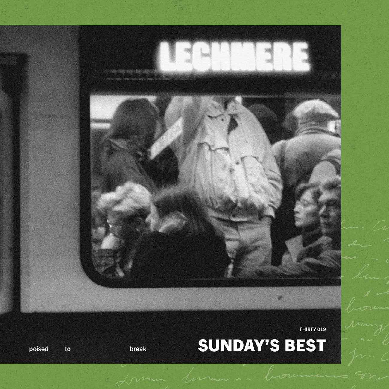 Sunday's Best: Poised to Break: Green w/Yellow Marble Vinyl LP (Import)