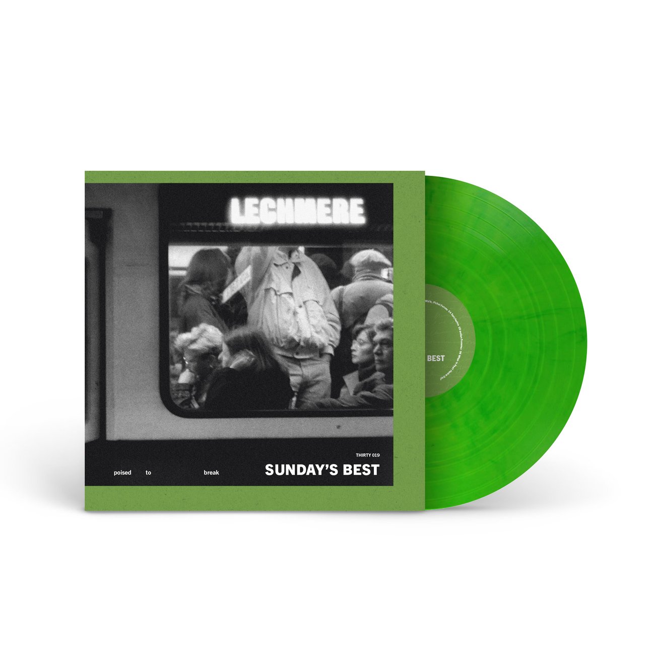 Sunday's Best: Poised to Break: Green w/Yellow Marble Vinyl LP (Import)