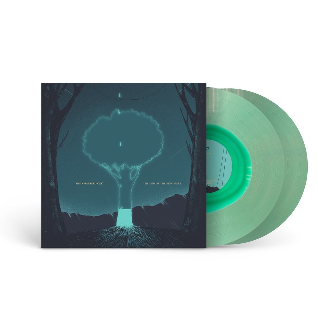 The Appleseed Cast: The End of the Ring Wars: Color Vinyl 2LP (Import) Coke Clear w Green Blob