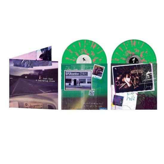 These Arms Are Snakes: Duct Tape & Shivering Crows: Green/Pink Splatter Vinyl