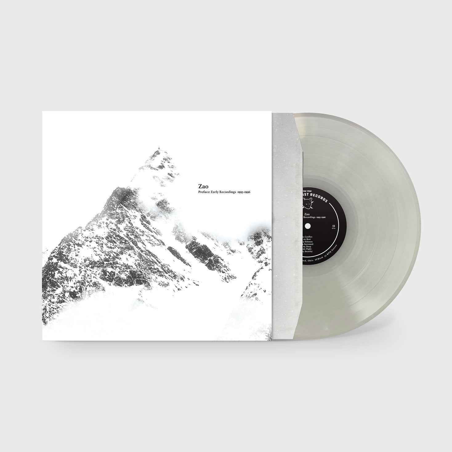 Zao: Preface: Early Recordings 1995-1996: Vinyl Natural Ice