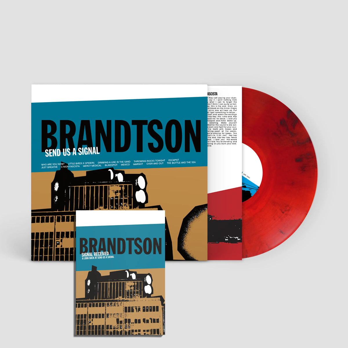 Brandtson: Send Us A Signal: Limited Vinyl LP Red Smoke ( 250)