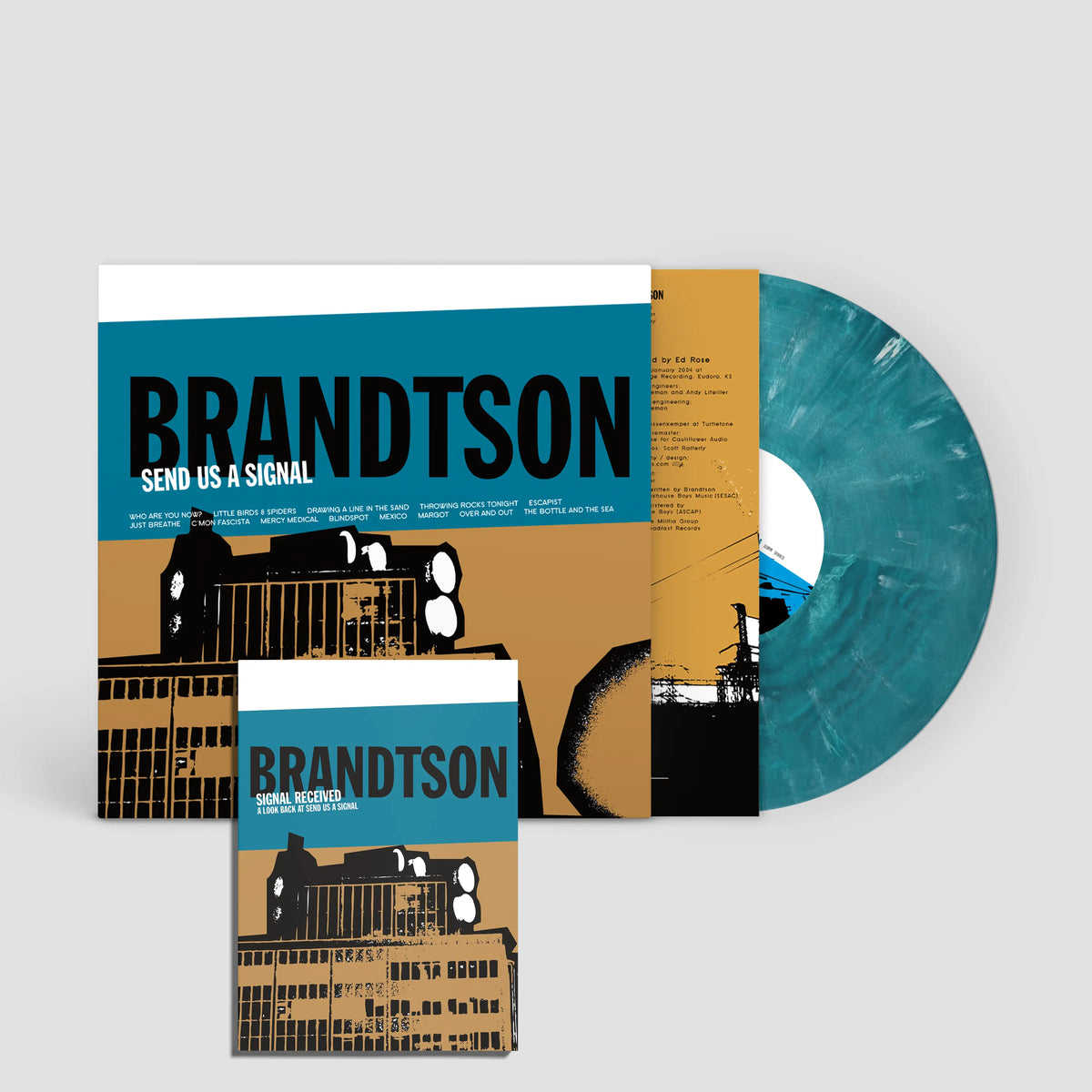 Brandtson: Send Us A Signal: Limited Vinyl LP Sea Wave Blue ( 100)