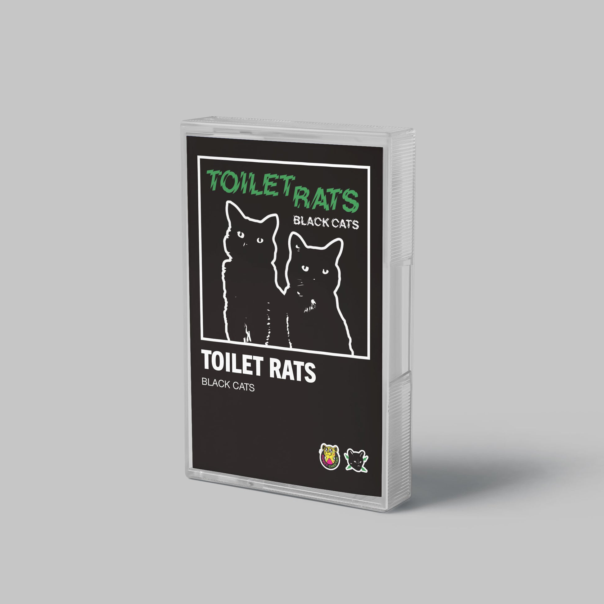 Toilet Rats: Black Cats: Green Shell Cassette