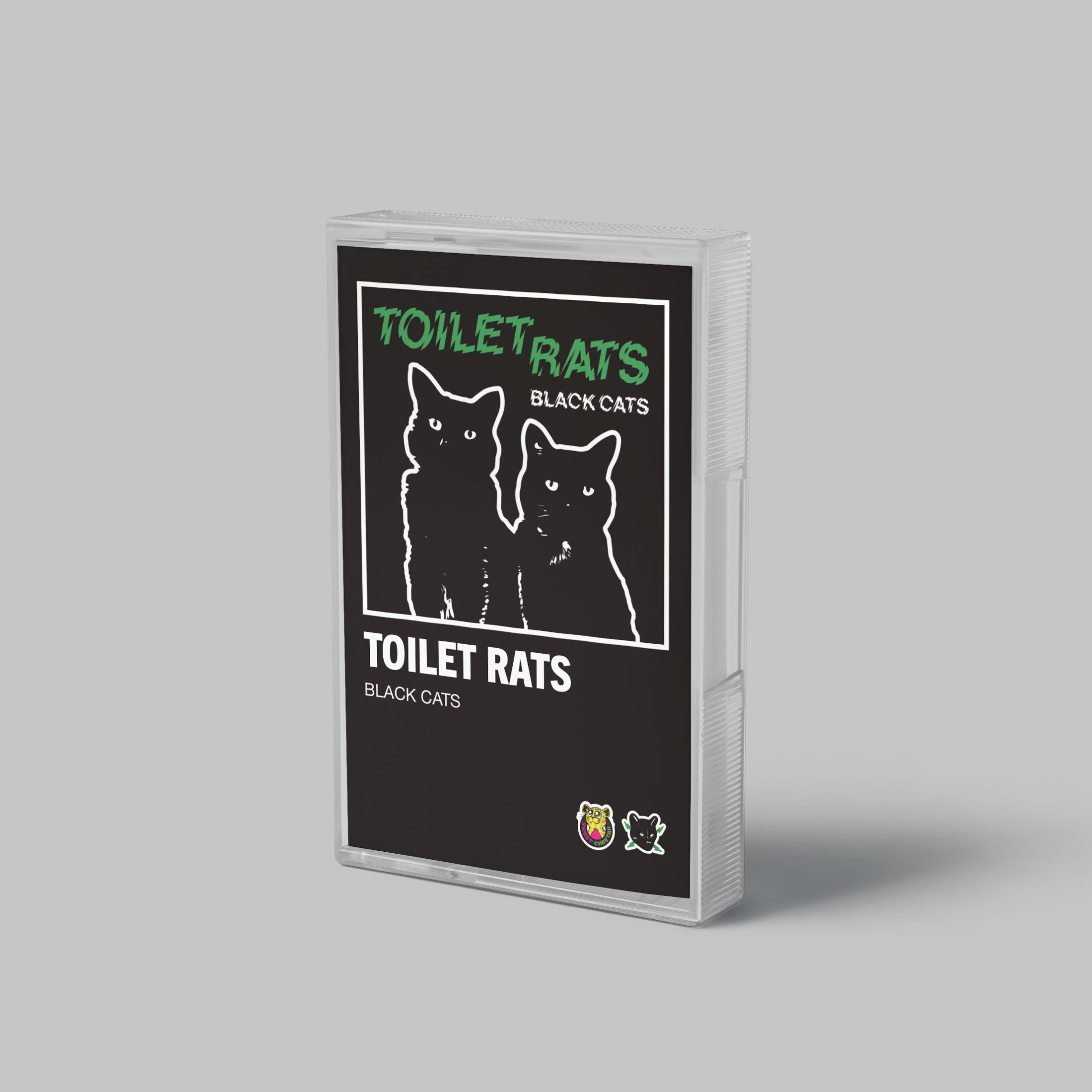 Toilet Rats: Black Cats: Green Shell Cassette