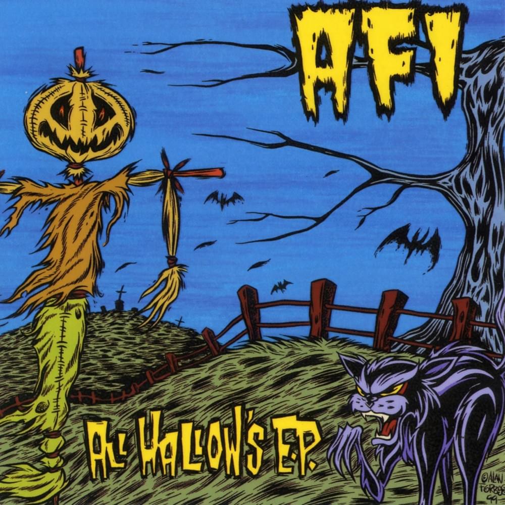 AFI: All Hallows EP: 10" Orange Vinyl EP