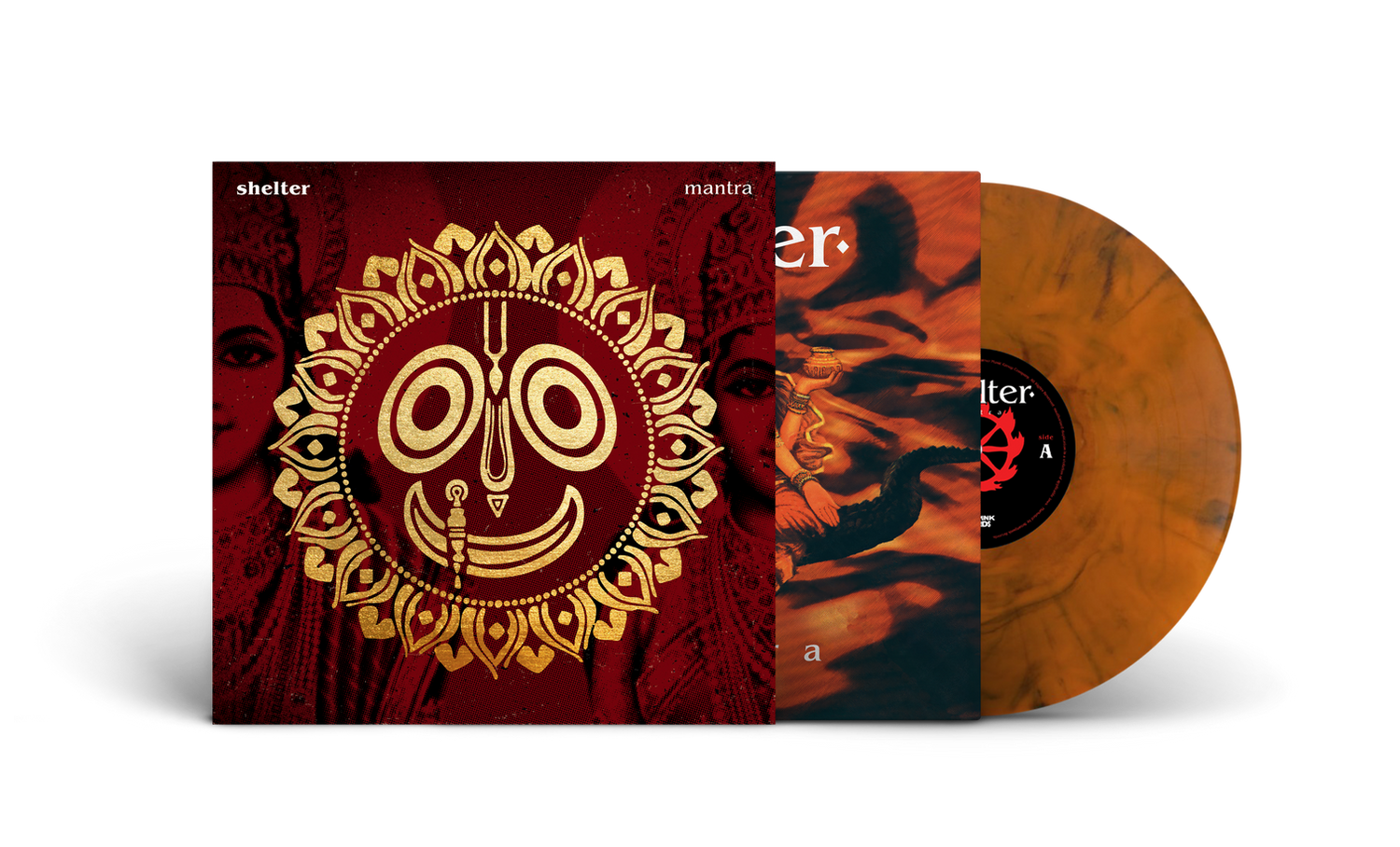 Shelter: Mantra: Orange Smoke Vinyl LP w/Outer Wrap (Import)