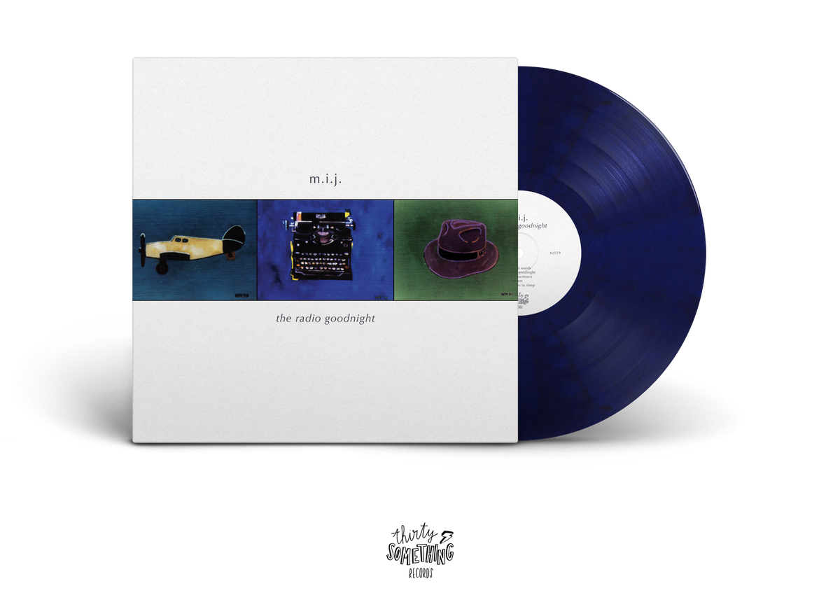 M.I.J.: The Radio Goodnight: Vinyl LP (Import) Blue Black Marble (x 100)