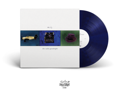 M.I.J.: The Radio Goodnight: Vinyl LP (Import) Blue Black Marble (x 100)