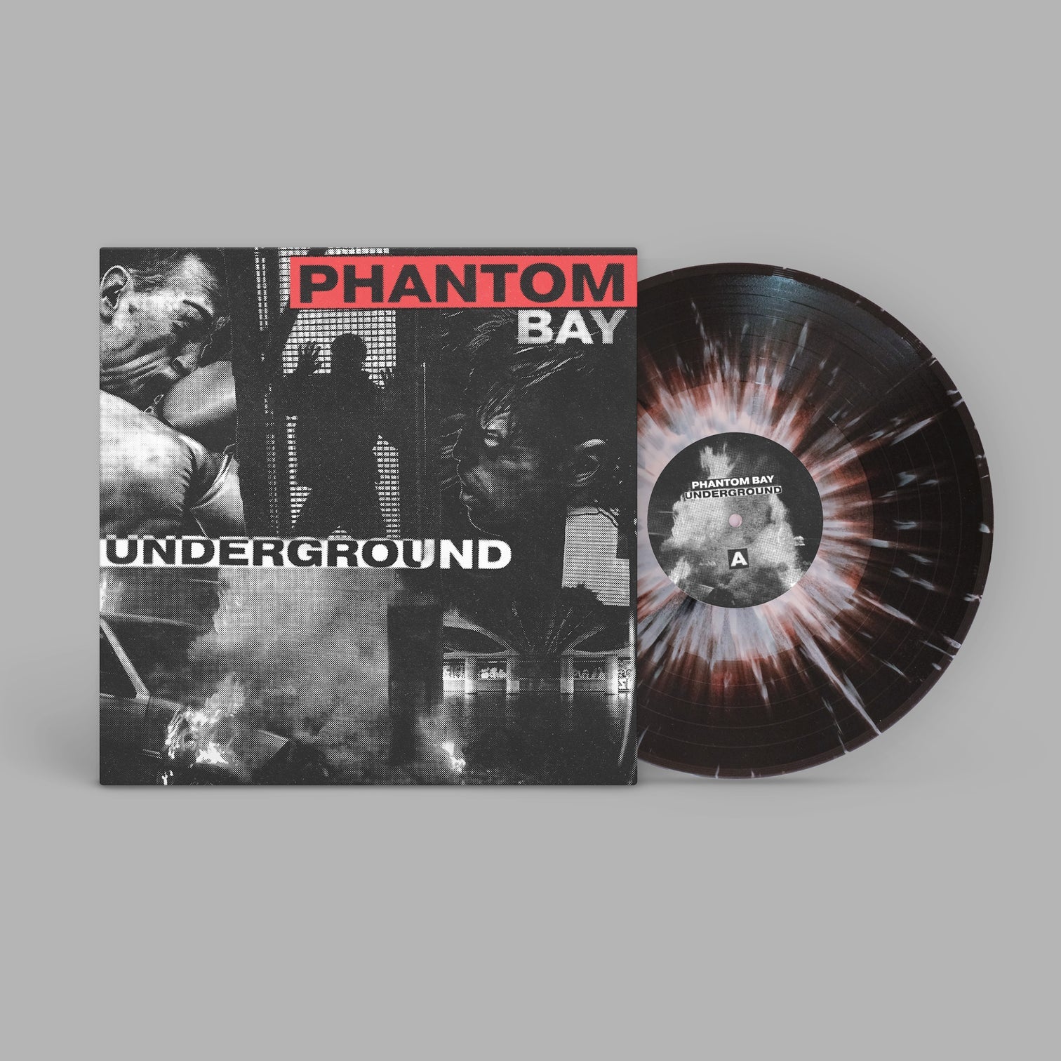 Phantom Bay: Underground: Black w/Splatter 1-Sided Vinyl EP