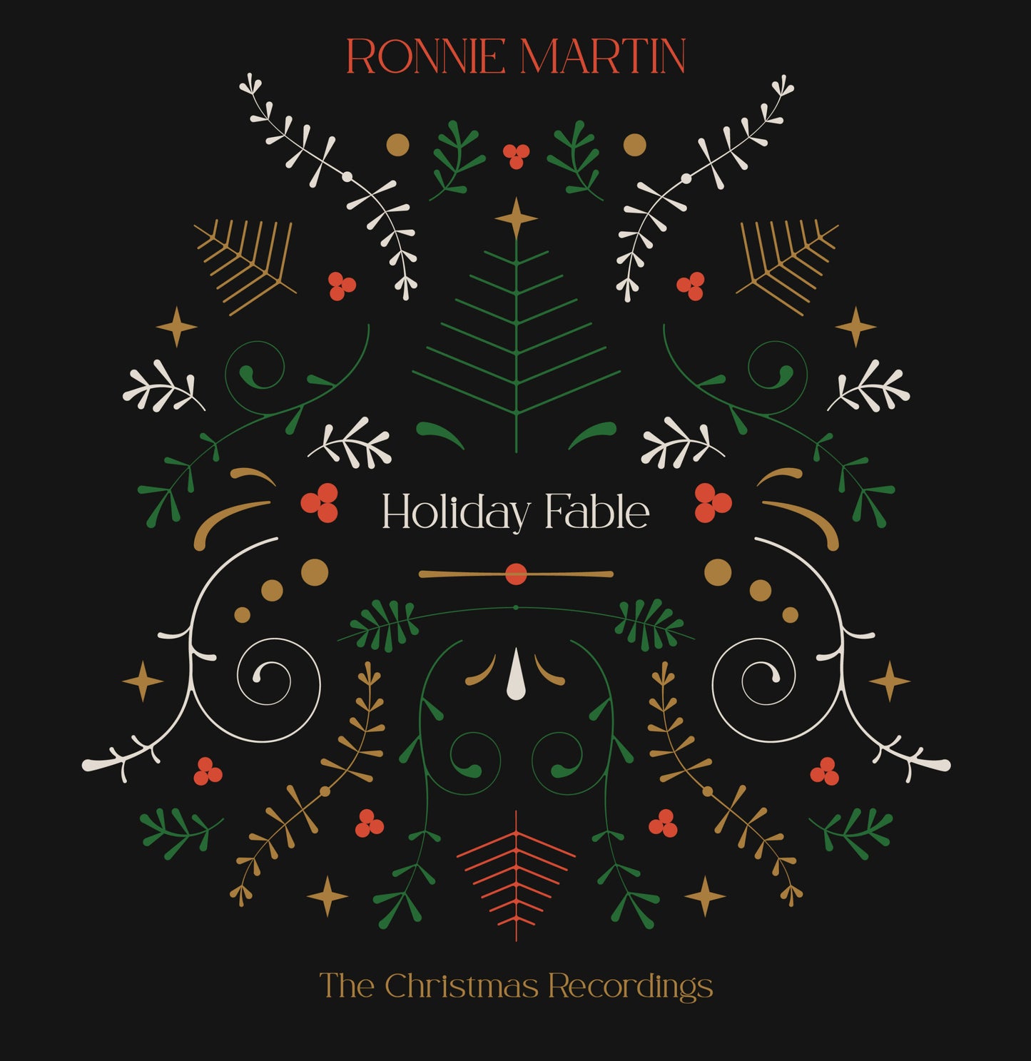Ronnie Martin: Holiday Fable: Black Vinyl LP