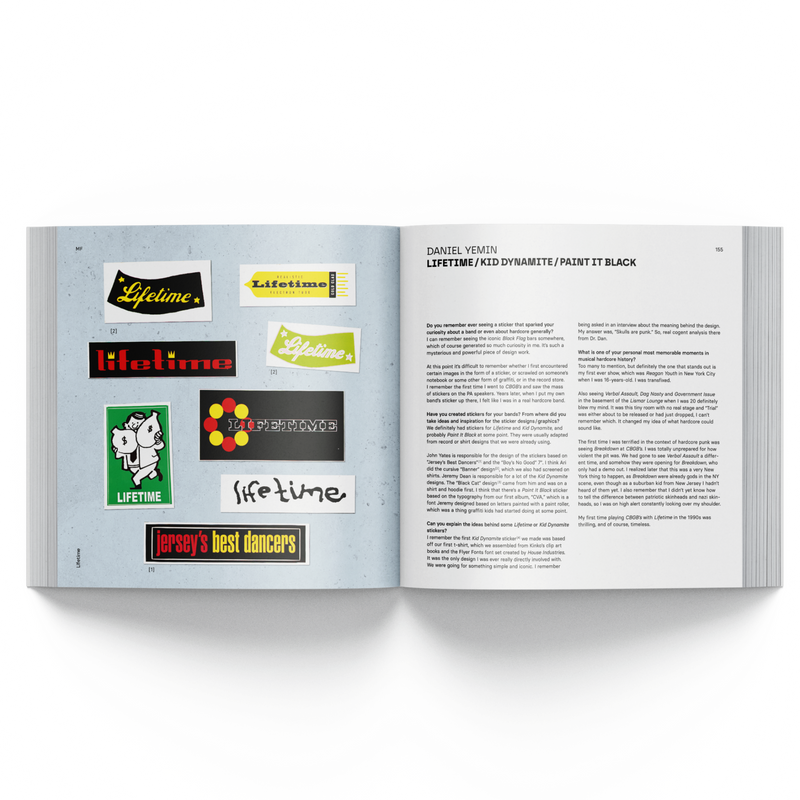 Free Stickers With Every Order: A History of Hardcore Stickers: By Thomas Rackow: Hardcover Book