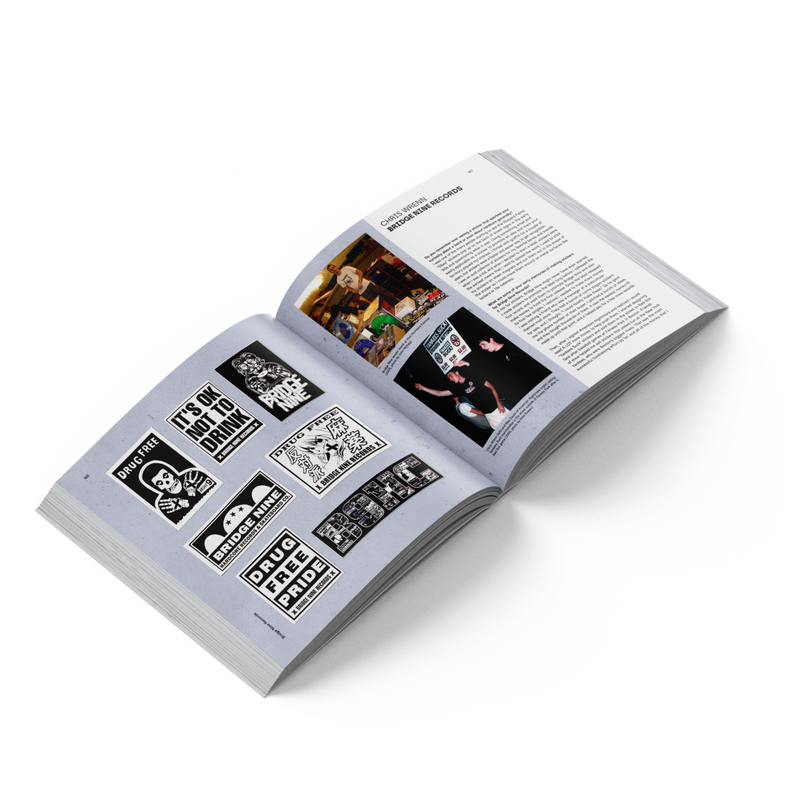 Free Stickers With Every Order: A History of Hardcore Stickers: By Thomas Rackow: Hardcover Book