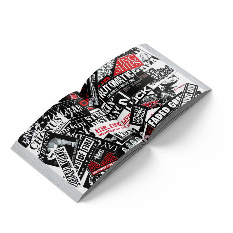 Free Stickers With Every Order: A History of Hardcore Stickers: By Thomas Rackow: Hardcover Book