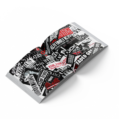 Free Stickers With Every Order: A History of Hardcore Stickers: By Thomas Rackow: Hardcover Book