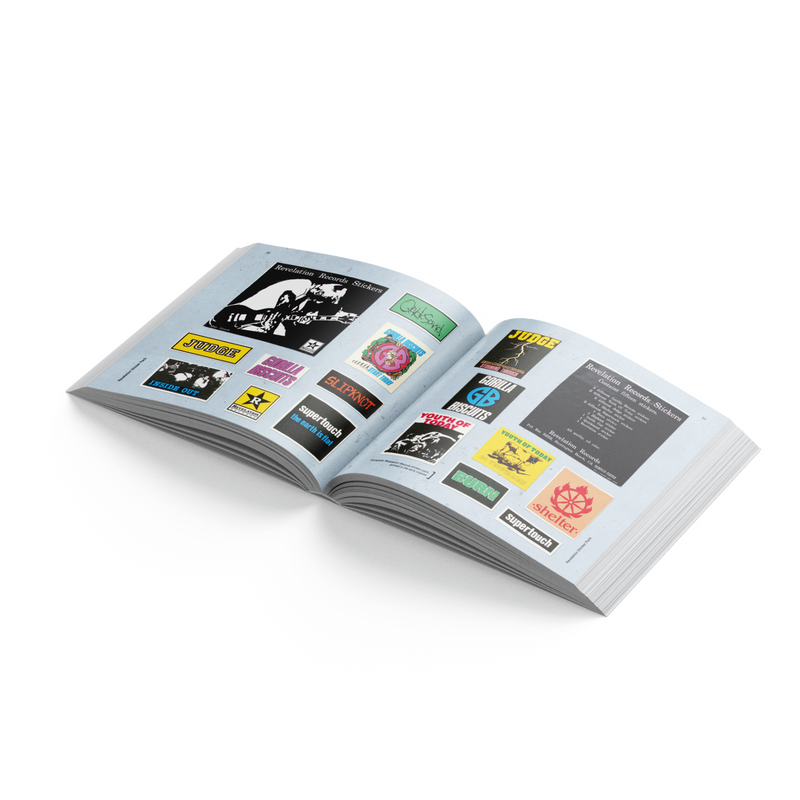 Free Stickers With Every Order: A History of Hardcore Stickers: By Thomas Rackow: Hardcover Book