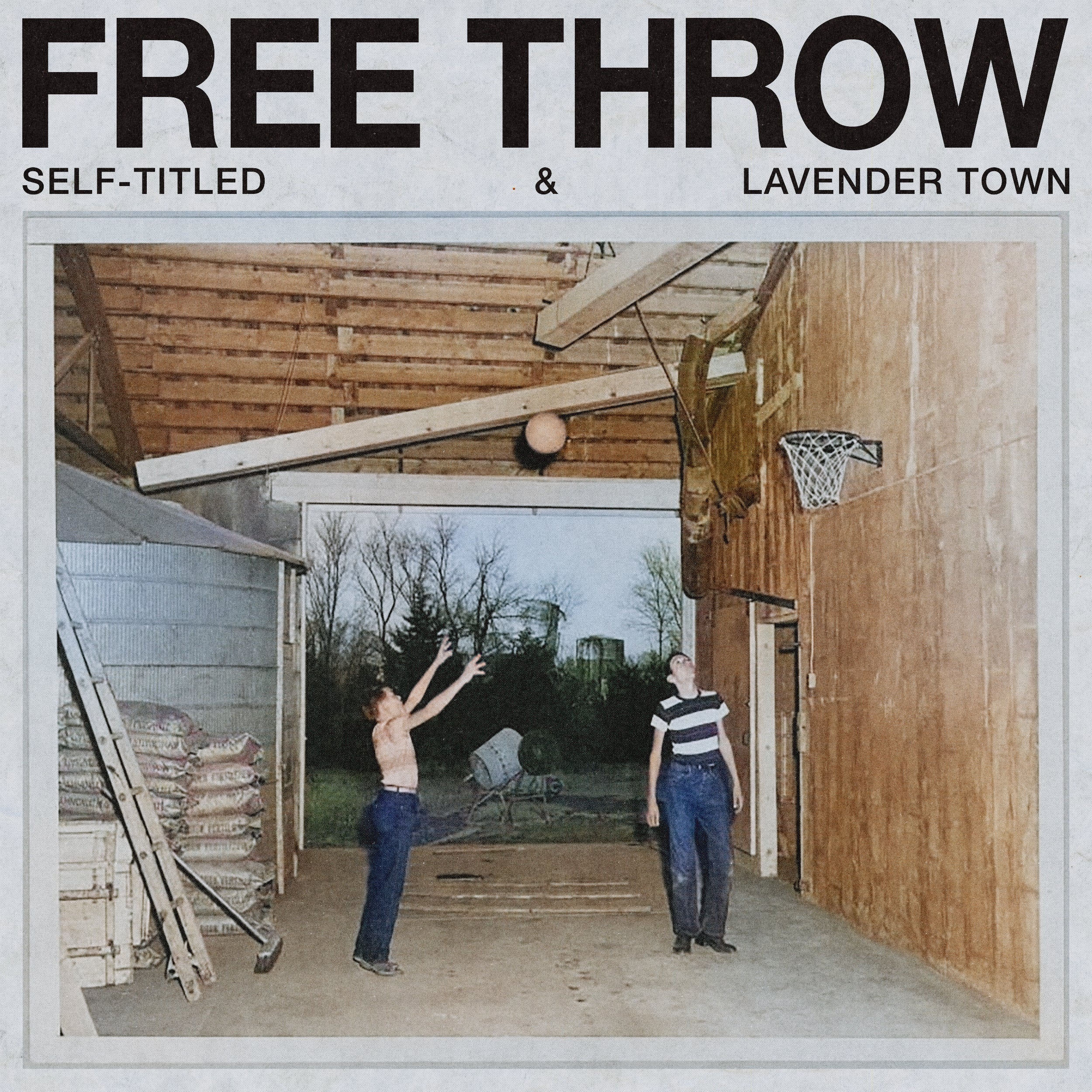 Free Throw: Self-Titled & Lavender Town: Hardwood Vinyl LP