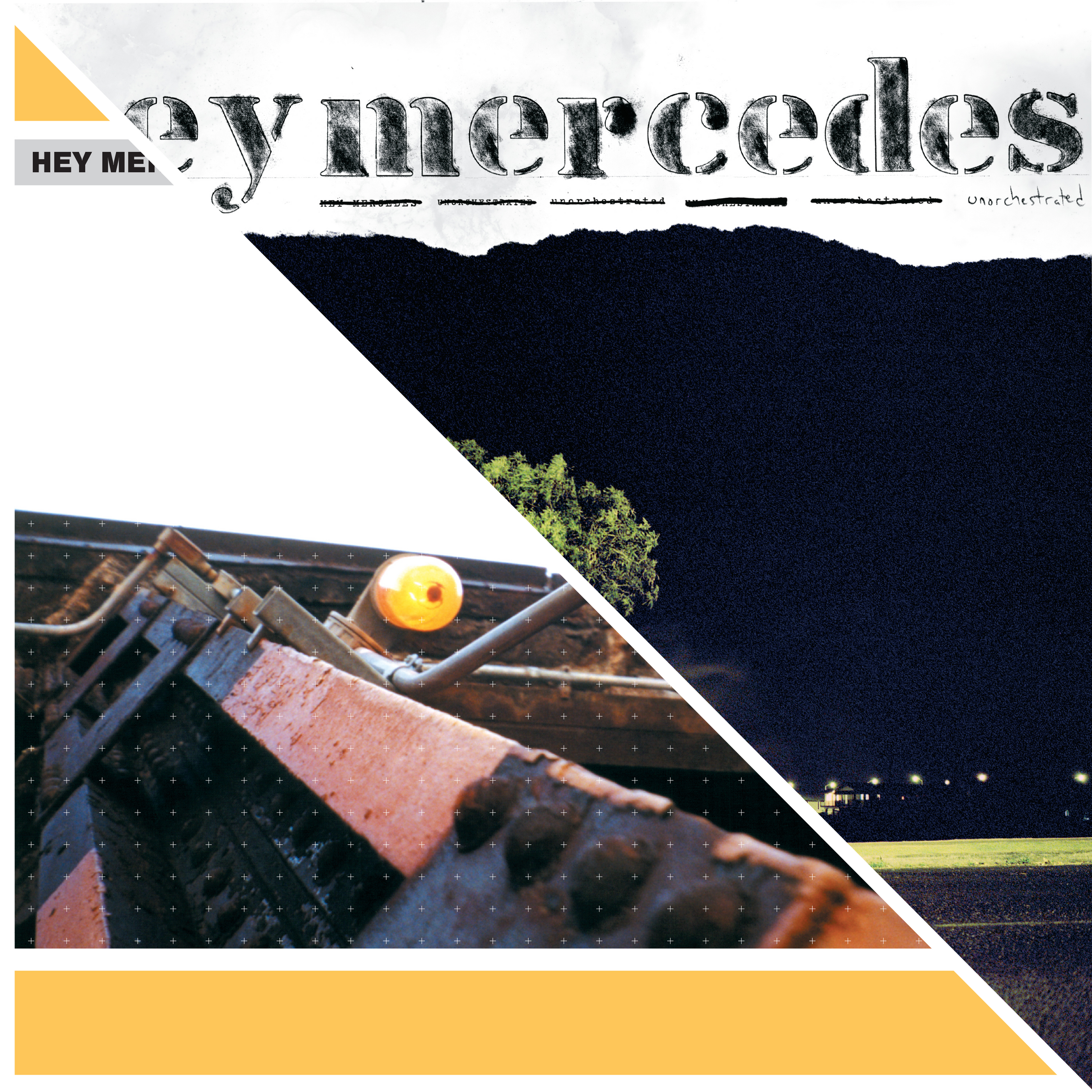 Hey Mercedes: Hey Mercedes / Unorchestrated: Clear Yellow Vinyl LP