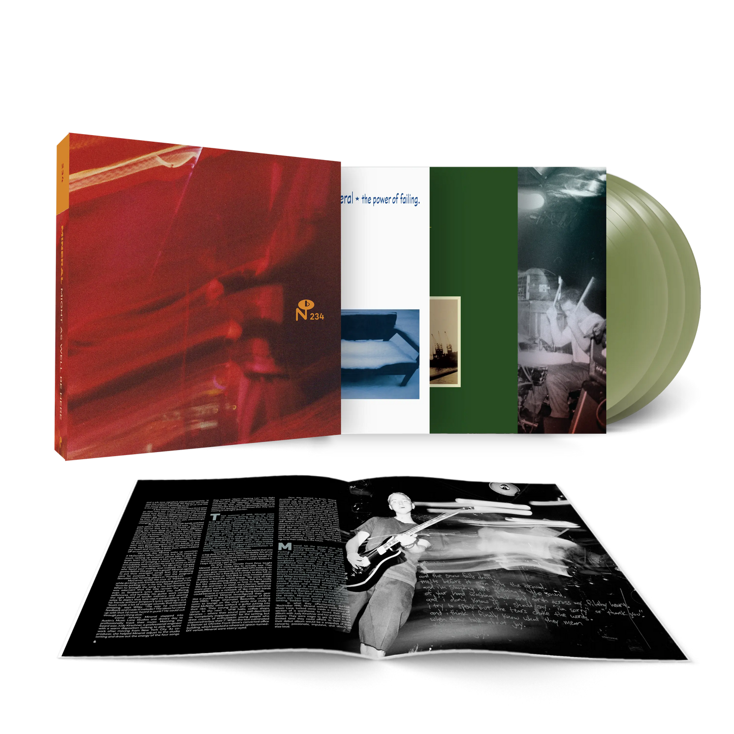 Mineral: Might As Well Be Here: Palisade Green 3LP Box Set
