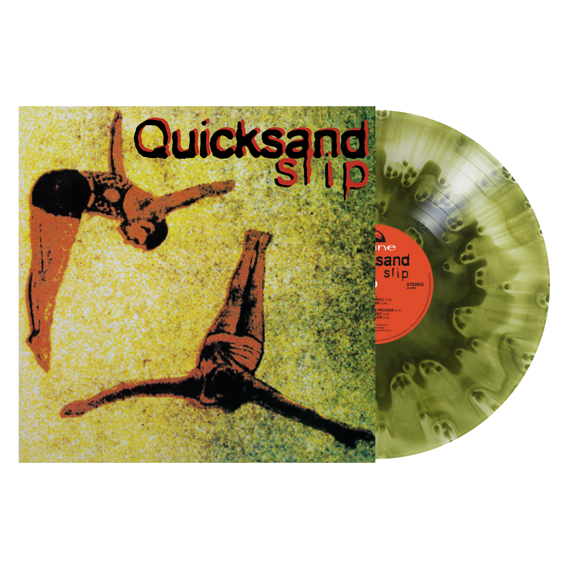 Quicksand: Slip: LP (Green Galaxy)