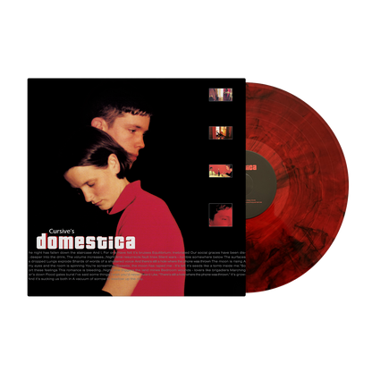 Cursive: Domestica: Limited Edition Red Smoke Vinyl LP