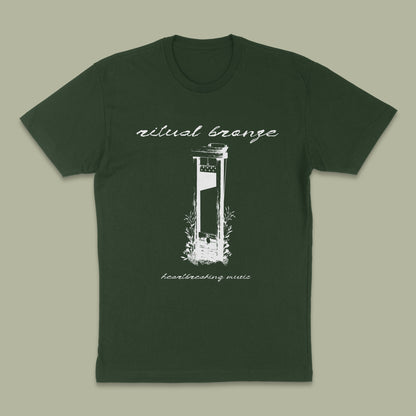 Ritual Bronze: Heartbreaking Music: Unisex Short Sleeve T-Shirt Forest Green