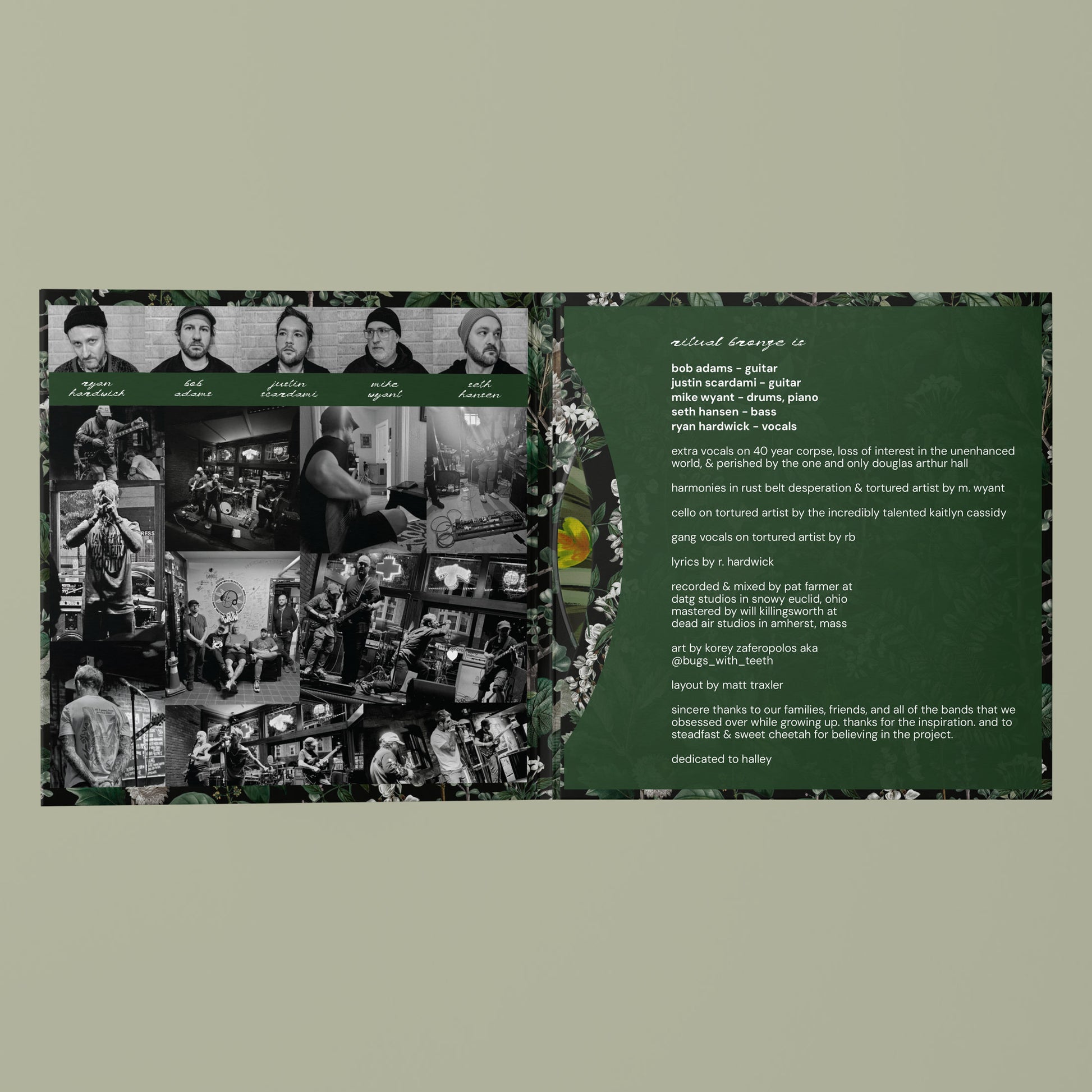Ritual Bronze: Self-Titled: Limited Edition CD in Eco-Wallet