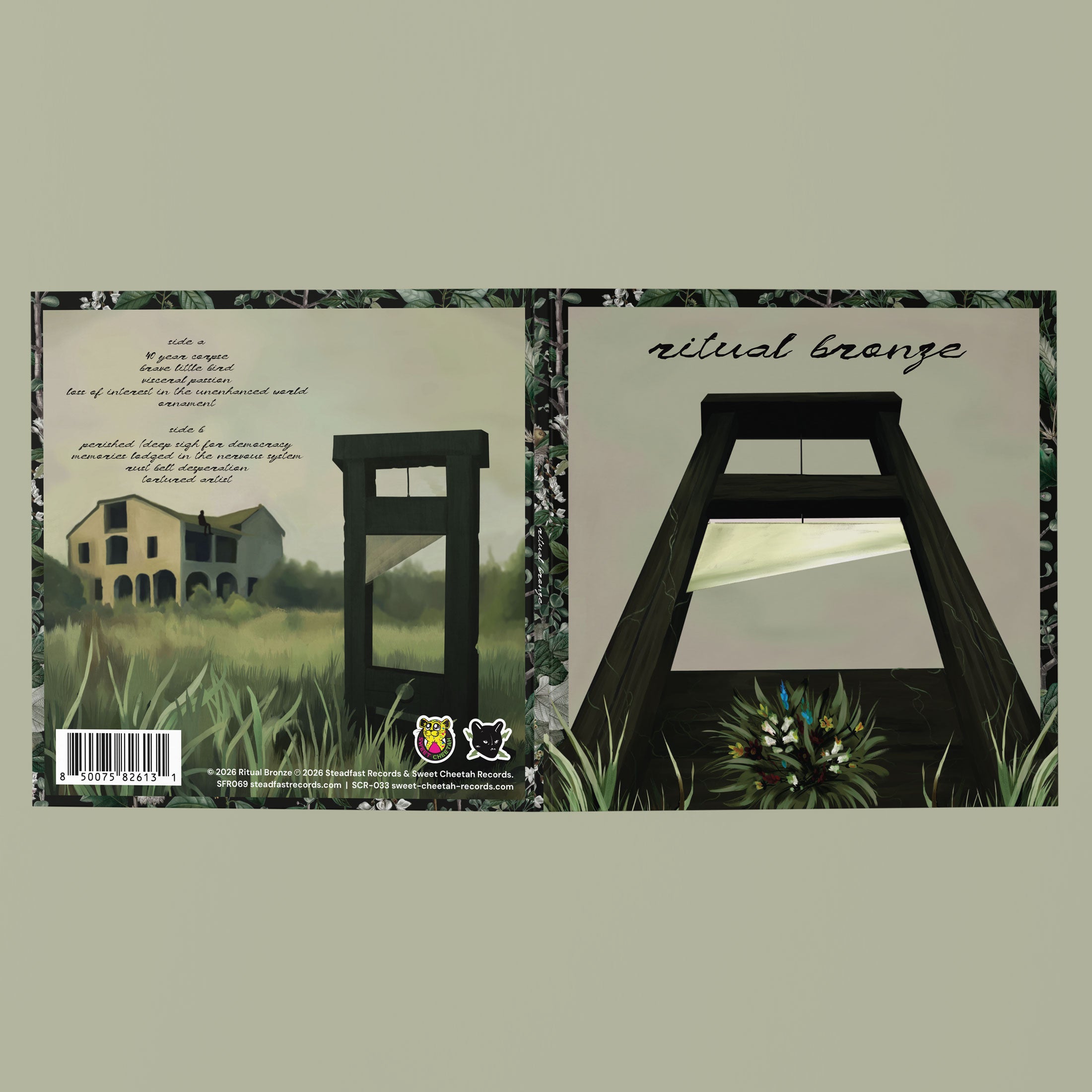 Ritual Bronze: Self-Titled: Limited Edition CD in Eco-Wallet