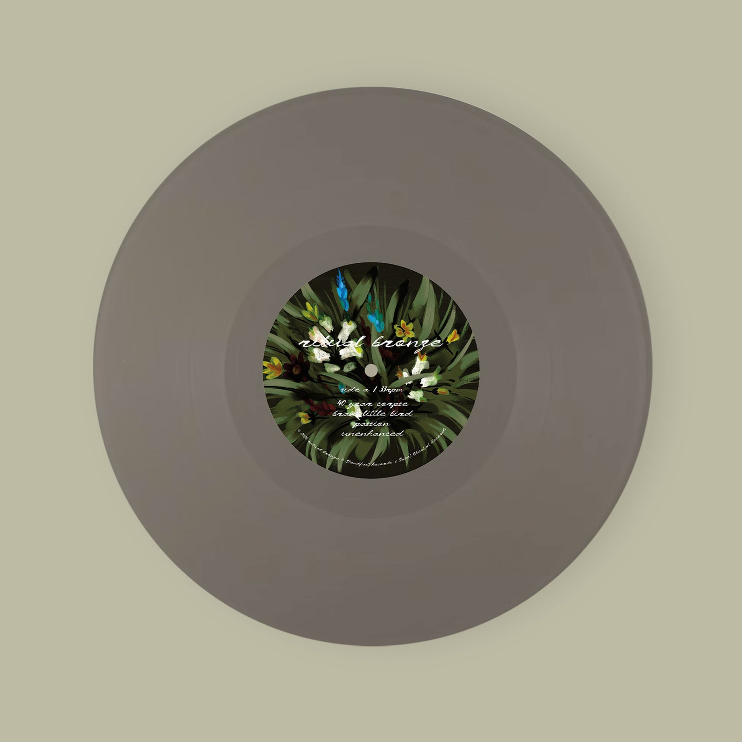 Ritual Bronze: Self-Titled: Limited Edition Second Pressing Grey Vinyl LP