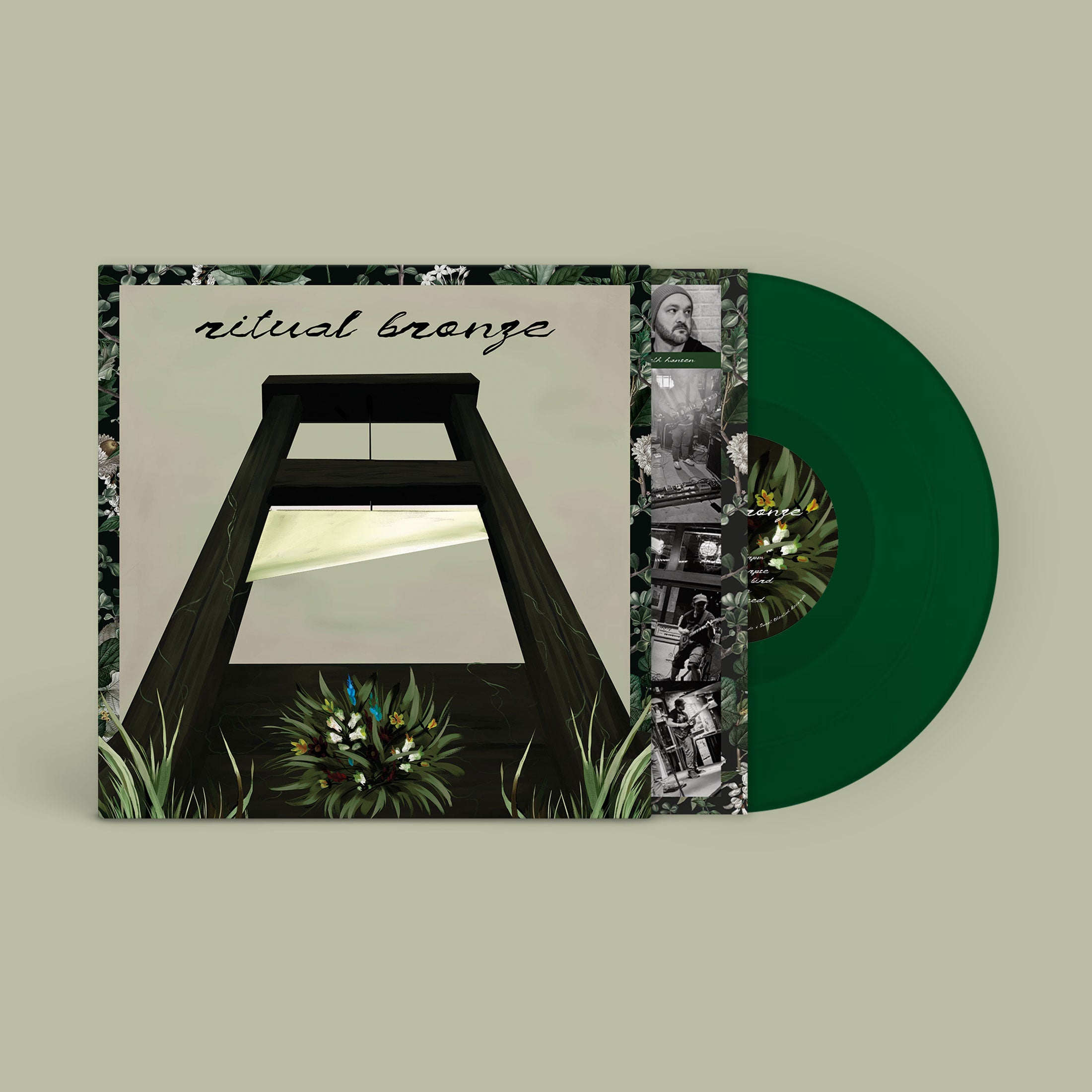 Ritual Bronze: Self-Titled: Limited Edition Hand-Numbered Forest Green Vinyl LP