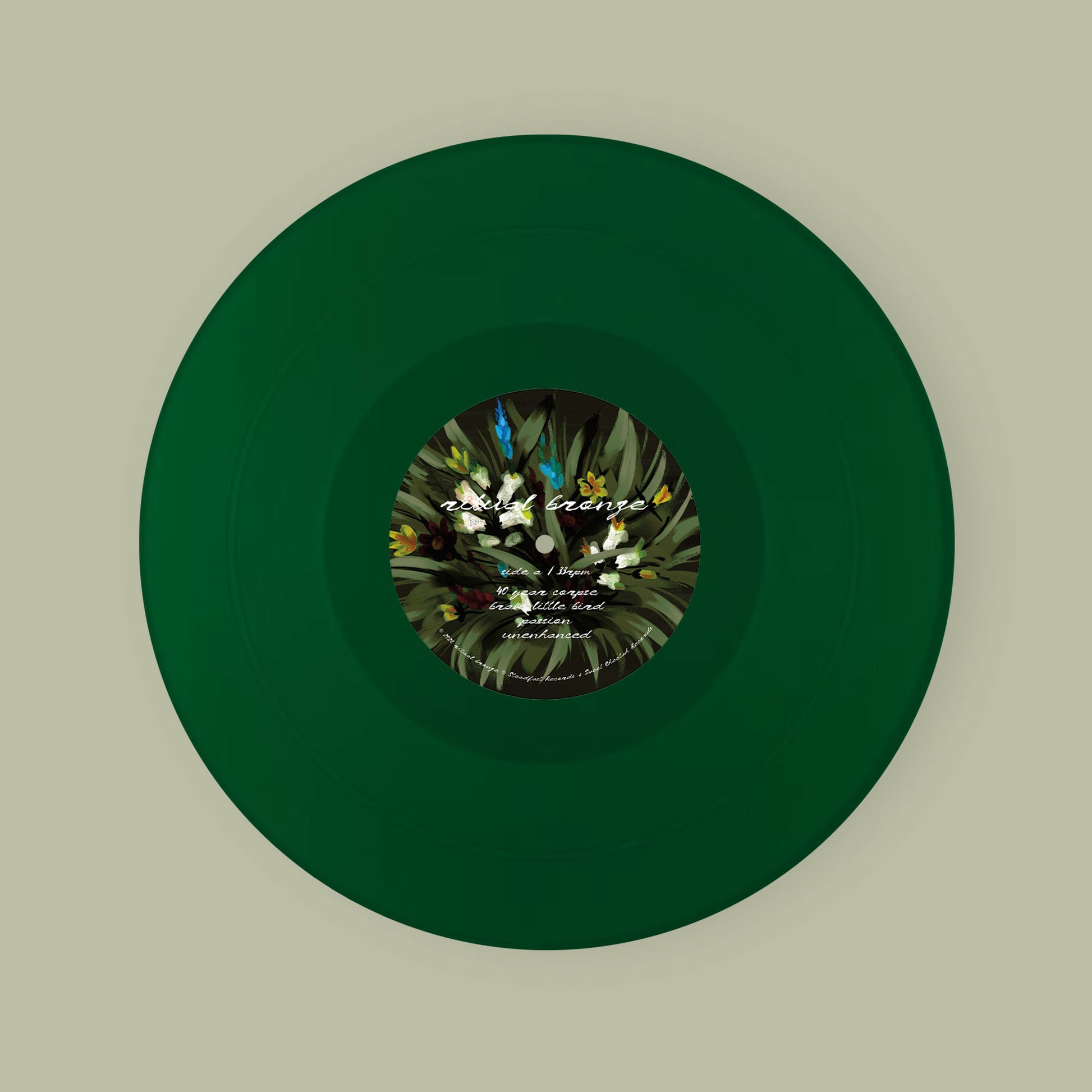 Ritual Bronze: Self-Titled: Limited Edition Hand-Numbered Forest Green Vinyl LP