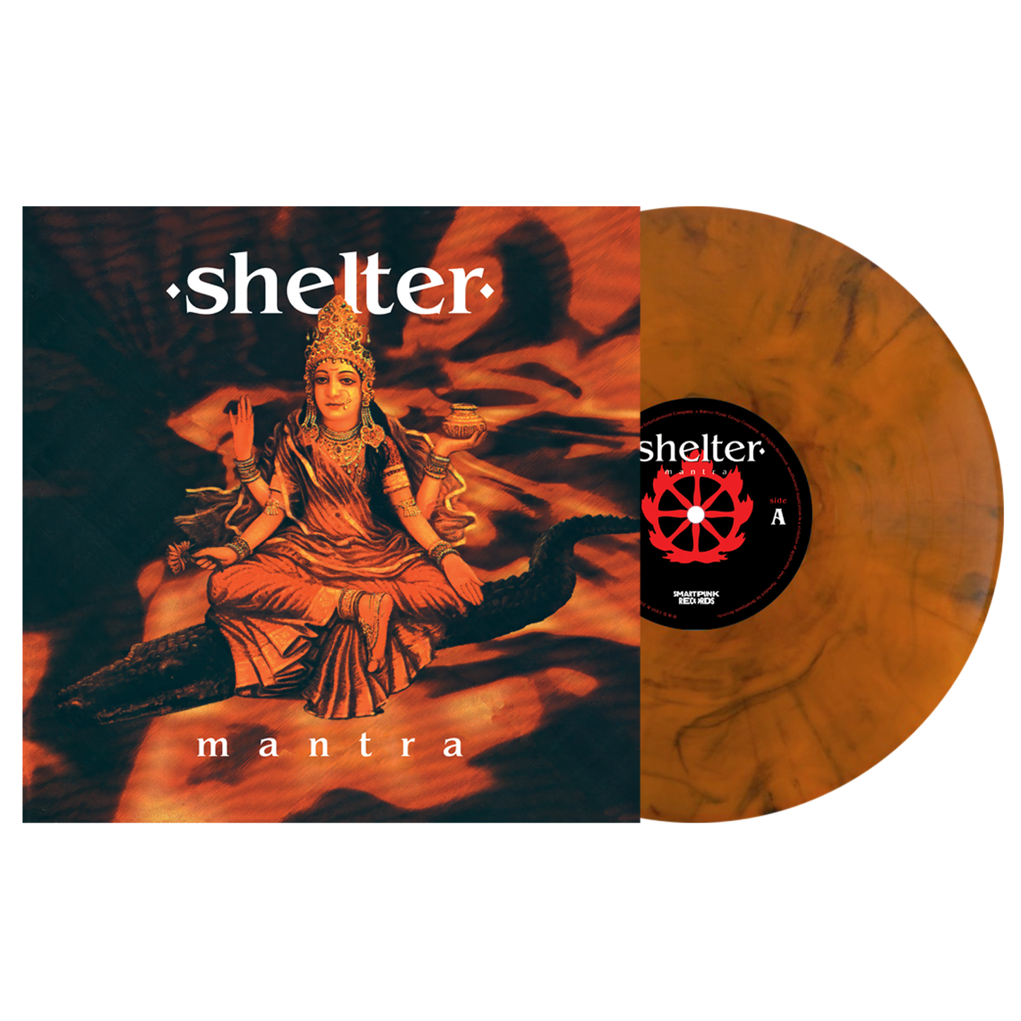 Shelter: Mantra: Orange Smoke Vinyl LP w/Outer Wrap (Import)
