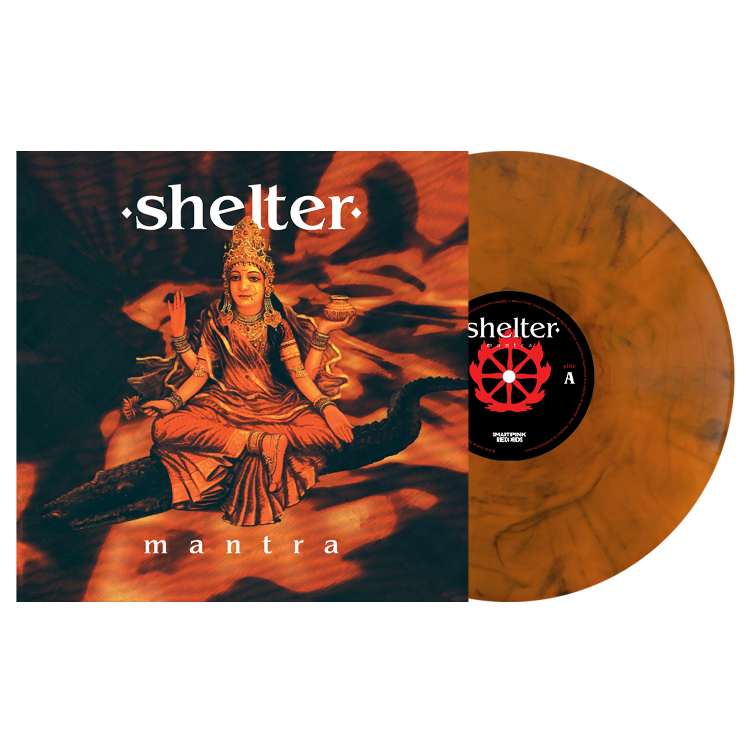 Shelter: Mantra: Orange Smoke Vinyl LP w/Outer Wrap (Import)