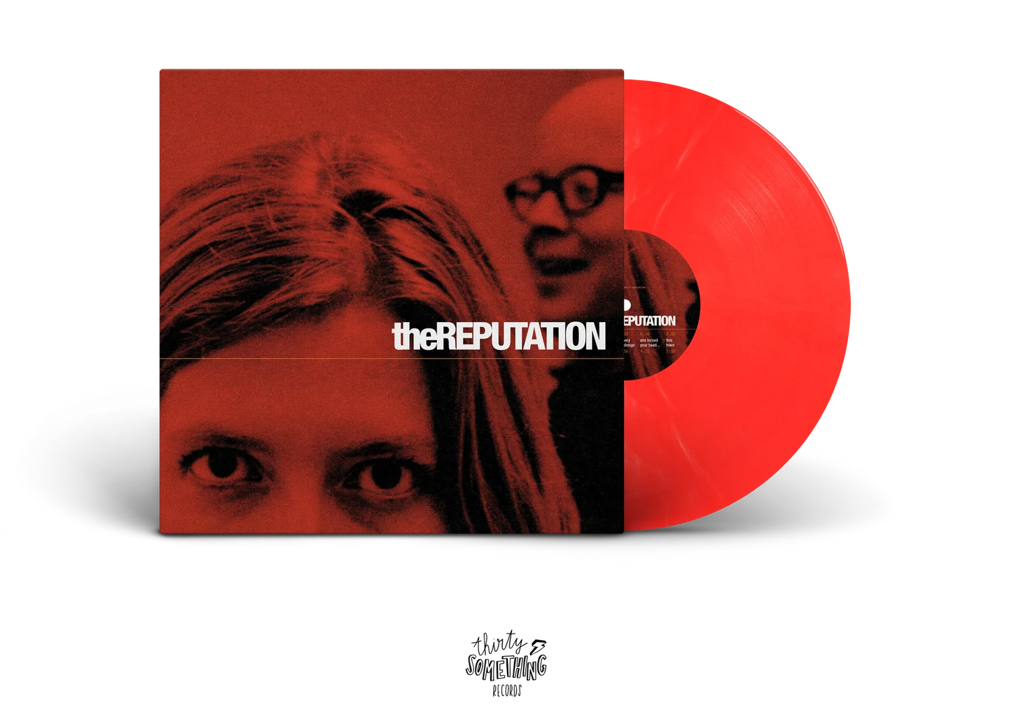 The Reputation: S/T: Limited Edition Vinyl LP (Import) Red Translucent x White Marble 100