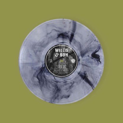 Willis & Son: Self-Titled Limited Edition Clear with Black Smoke 180g Vinyl LP