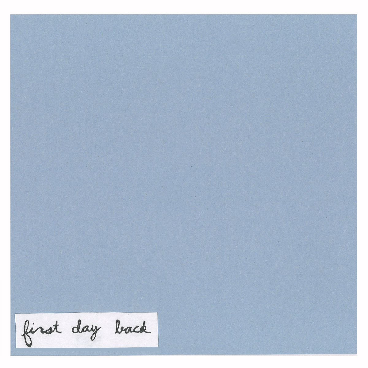 First Day Back: Forward: Black Vinyl LP