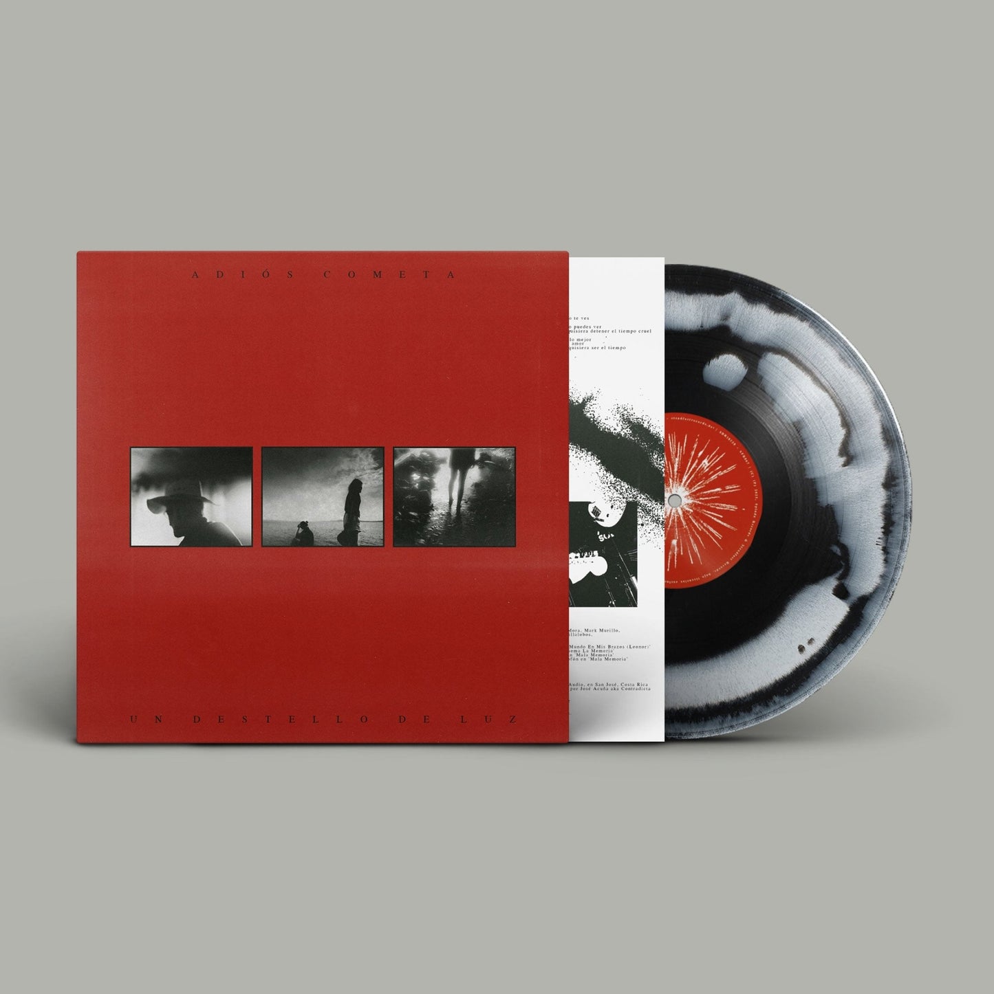 Adiós Cometa: Un Destello de Luz: Limited Edition Vinyl LP Black and White A B Side (x 200)